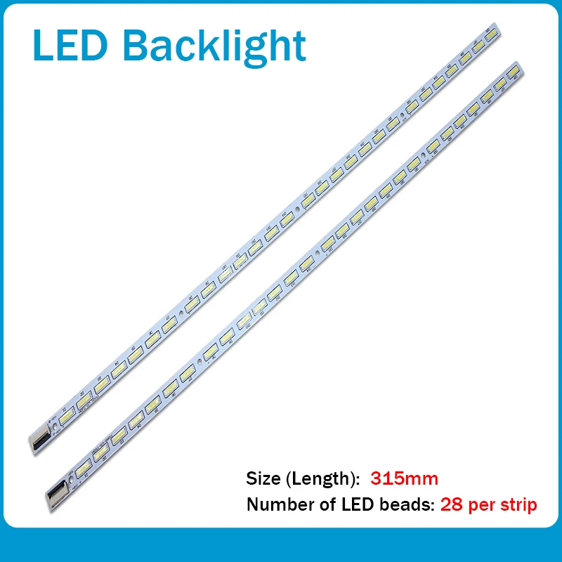 Для skyworth 50E550E 8K50 осветительная лампа V500H1 LS5 TLEM4 4A D078707 D078708 1 шт. = 28LED 315 мм|lamp|lamp lamplamp