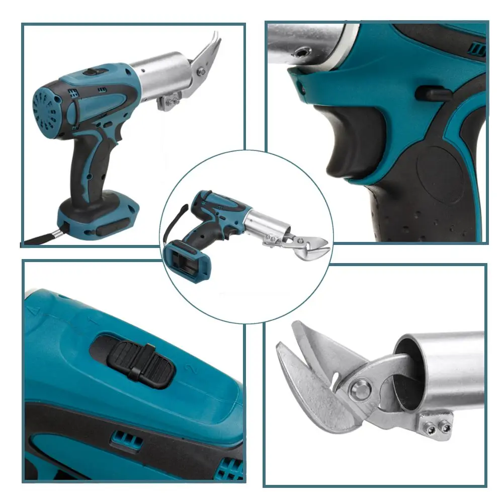 

18V 300N.m Electric Scissors Machine Professional Metal Cutting Tools Rechargeable Punching Scissors Tool for Makita battery