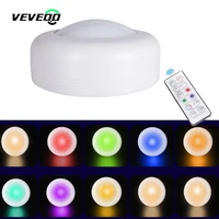 led cabinet light high brightness night light invalid remote control wall light dimmable color changing led rgb cabinet light