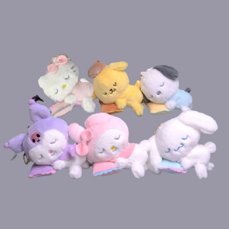 

Sanrio мягкий Hello Kt Cinnamoroll Kawaii My Melody плюшевый брелок Huggy Wuggy мультяшный плюшевый кулон украшения подарки для детей