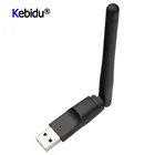 USB-адаптер Kebidu, Wi-Fi адаптер MT-7601, 150 м, USB 802,11, Wi-Fi беспроводная сетевая карта bgn, сетевой адаптер с поворотная антенна