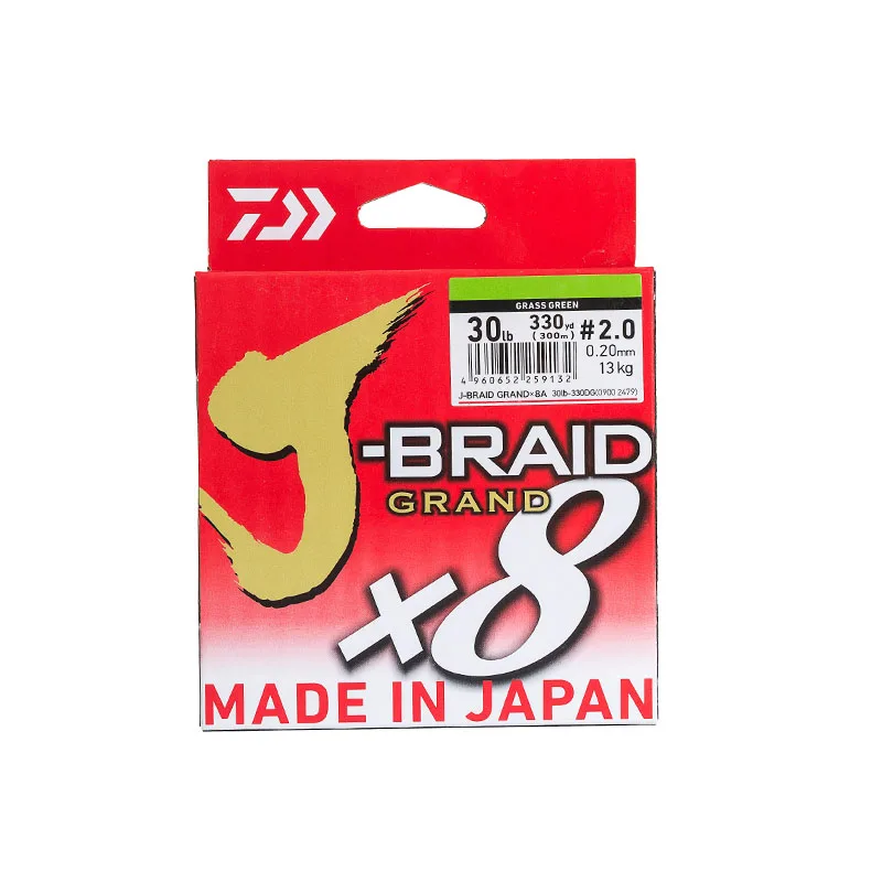 Новая леска Daiwa J braid X8 Grand 8 подставок Xbraided полиэтиленовых лески оригинальный