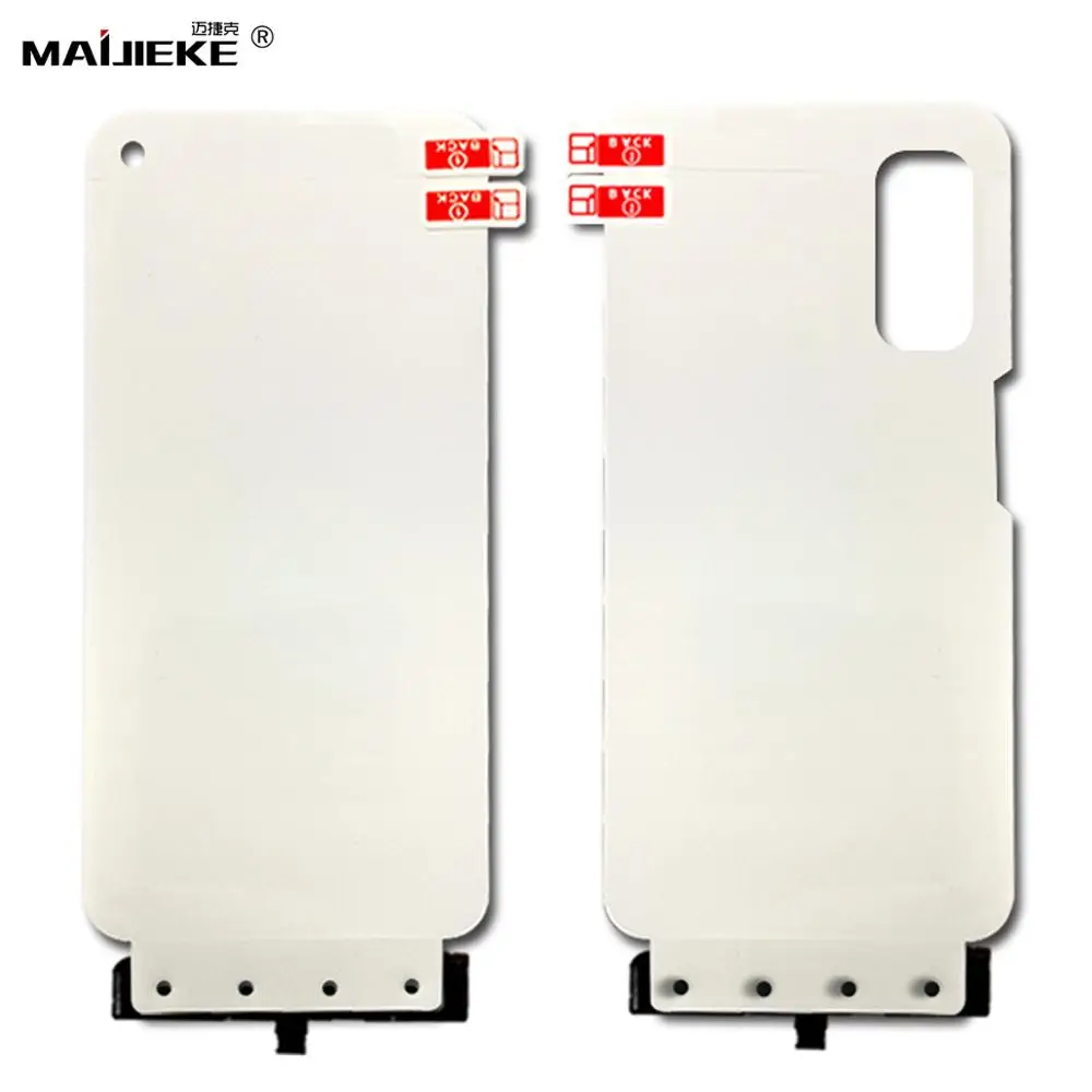 

2PCS Front+Back Hydrogel Film Film For VIVO IQOO Neo 3 Full Cover Screen Protector for VIVO IQOO Z1X Z1 Pro TPU FIlm Not Glass