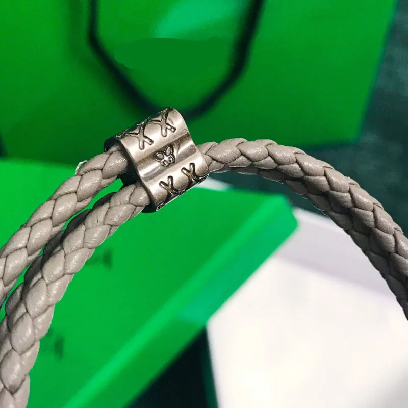 

2021 Fashion Jewelry Genuine Leather Bracelet For Women And Men The Best Gift Free Shipping