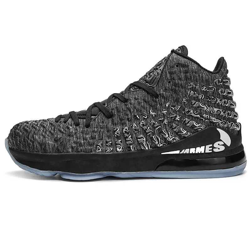 

Basketball shoes male student competition sports shoes flying woven net breathable couple shoes casual sneakers