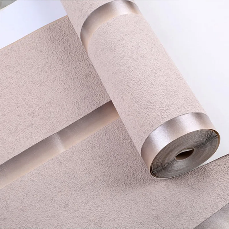 

Light gray stripe wallpaper roll upscale living room bedroom deerskin 3d wall paper modern home decoration wall sticker mural