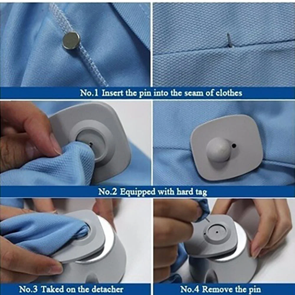 Магнитная этикетка Eas для супермаркета съемник этикетки безопасности гольфа