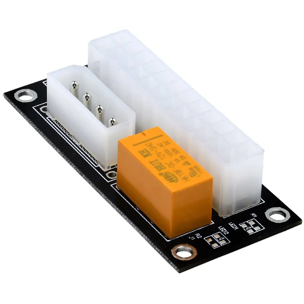 

Power Supply Adapter Dual Psu Power Adapter For Saddle 2psu Atx 24pin To 4 Pin Molex Synchronous Connector Power Board