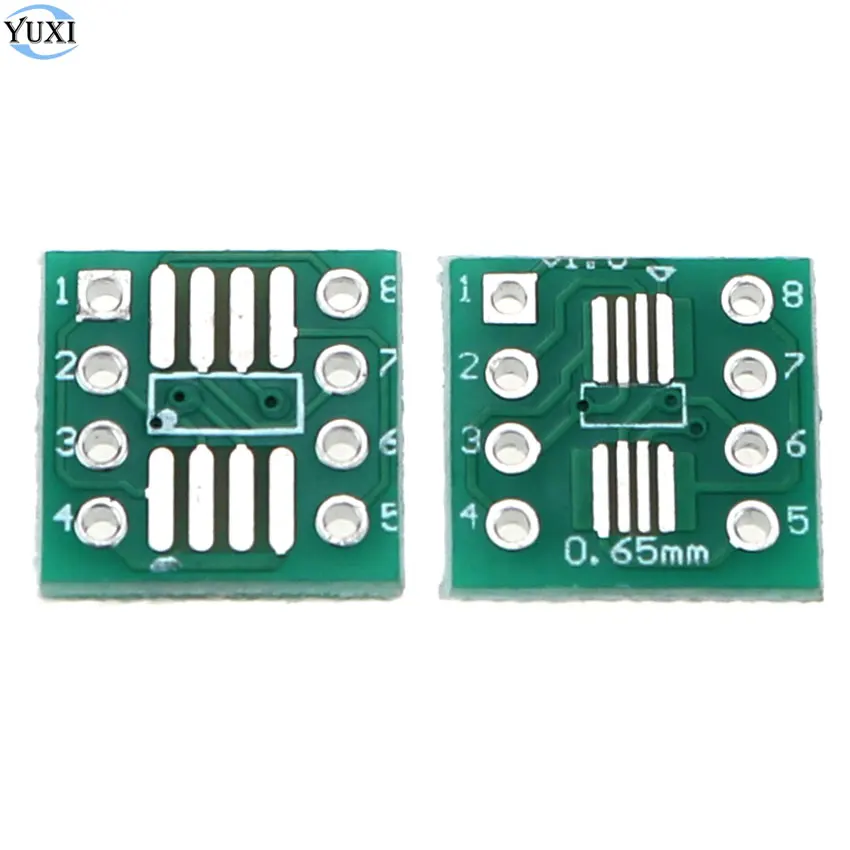 

YuXi 50 шт. TSSOP8 SSOP8 SOP8 К DIP8 PCB SOP-8 SOP переносная плата DIP Pin плата шаг адаптер