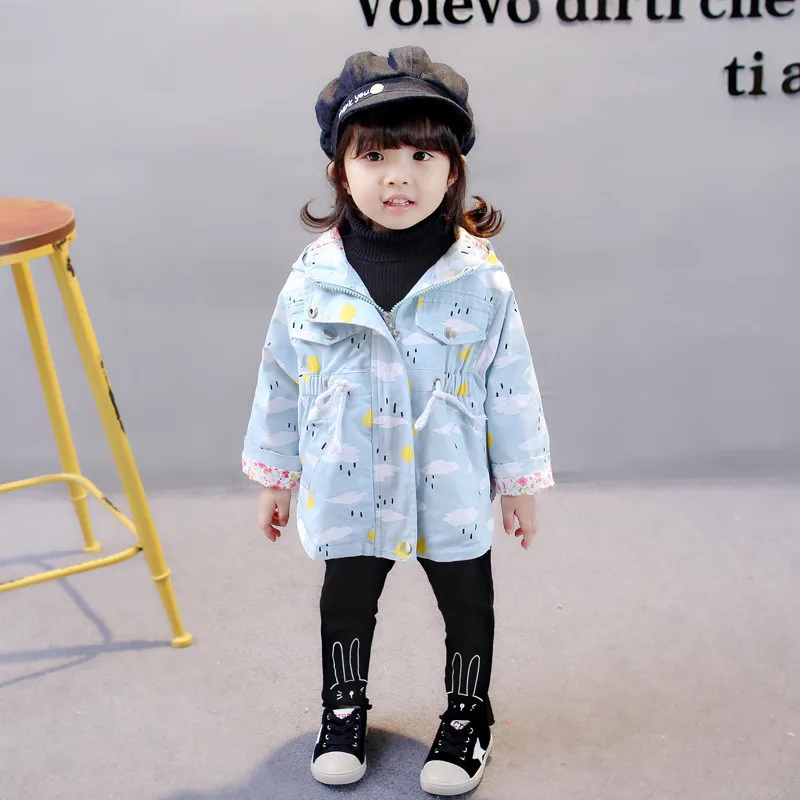 Новинка 2018 осенние детские пальто Dulce куртки для девочек верхняя одежда детская
