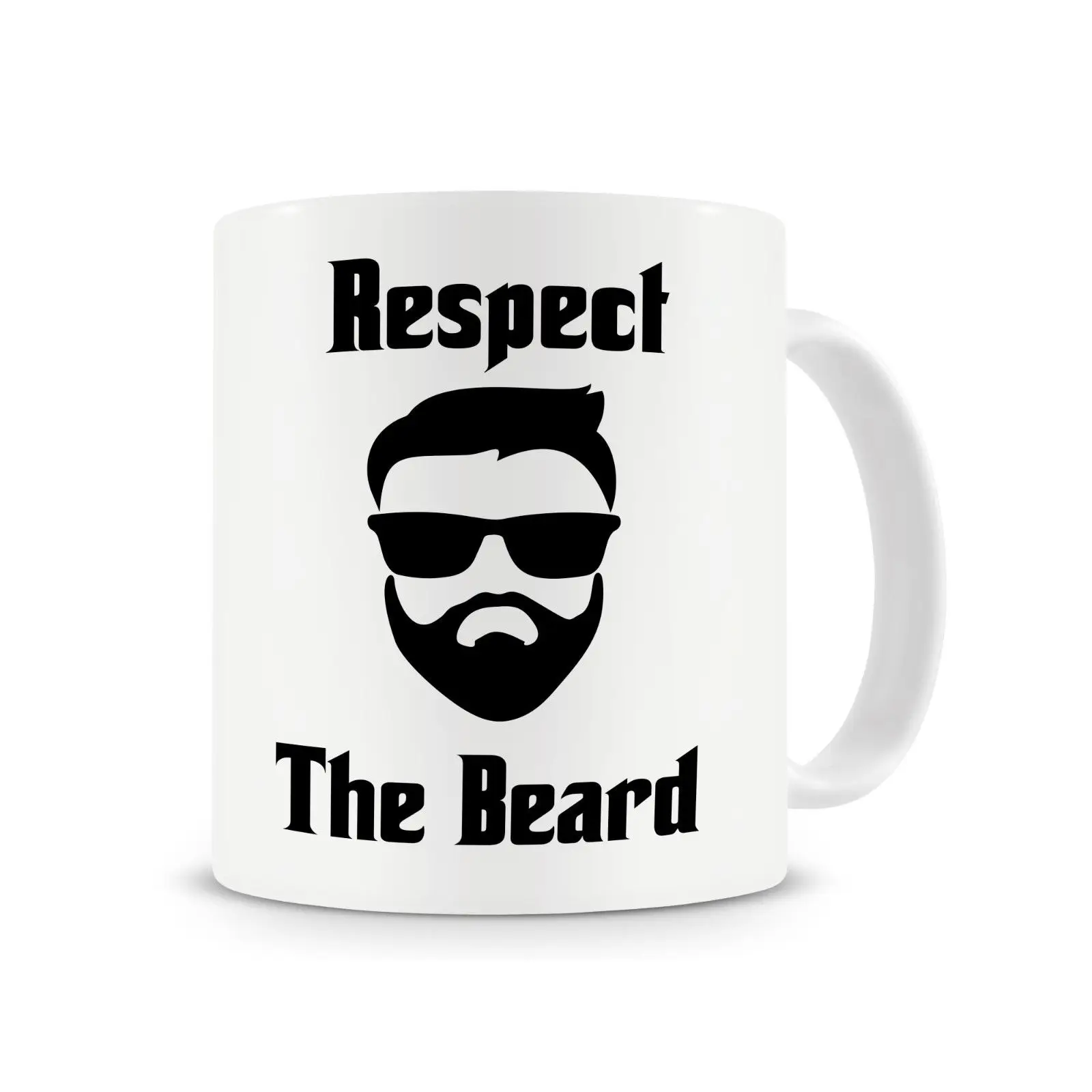 Уважаемая кружка для бороды забавная с ложкой перемешивания подарки подарок