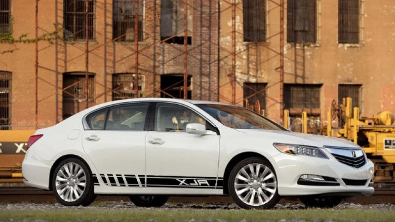 

Для 2X многоцветная графика Acura RLX символ гоночный автомобиль виниловая наклейка