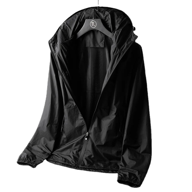 

Оптовая продажа, Мужская ветровка, Солнцезащитная куртка с U-образной скрытой подушкой, куртка для мужчин