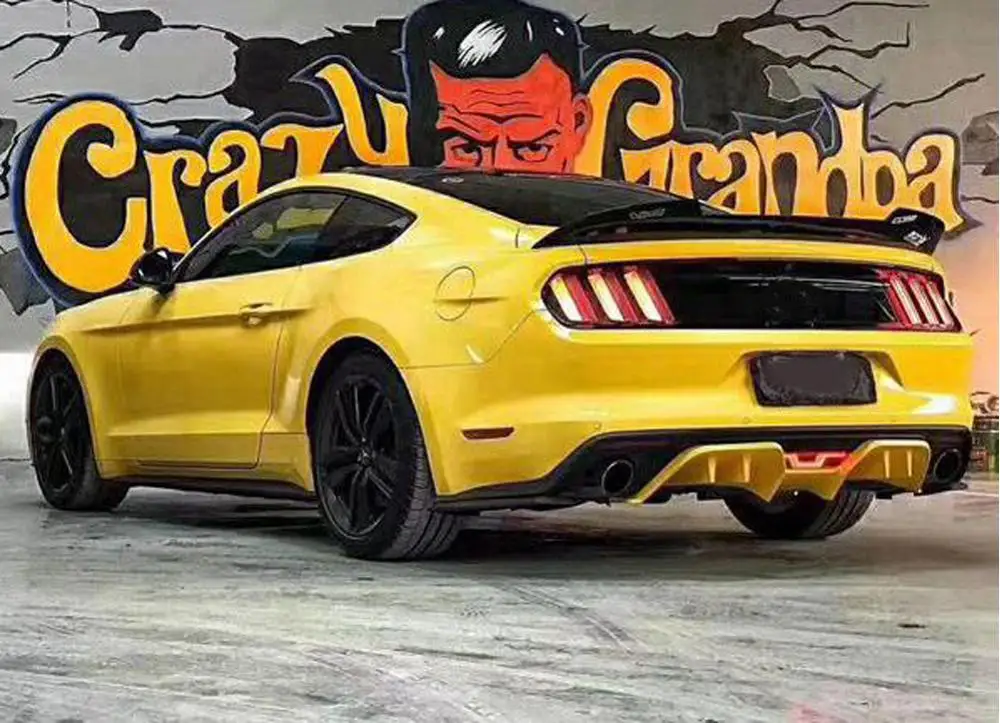 Стильный спойлер для заднего багажника из углеродного волокна mmd подходит Ford Mustang
