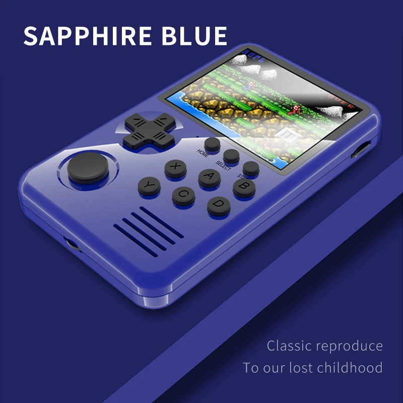 New Retro M3S Mini/TV Handheld Game Console Player 16-Bit 3.0-Inch Portable Video Game Console For Kids Gift Built-in 1500 Games