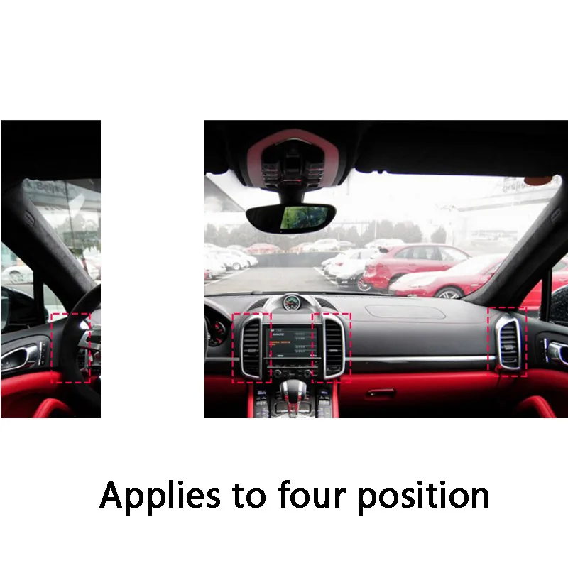 Отверстие для вентиляционного отверстия выходная панель карты зажим сумка