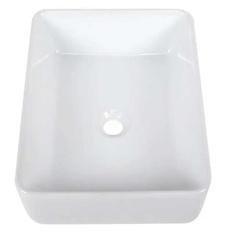 

Modern White Ceramics Washing Basin Countertop Basin Decoration Bathroom Supplies Daily Use