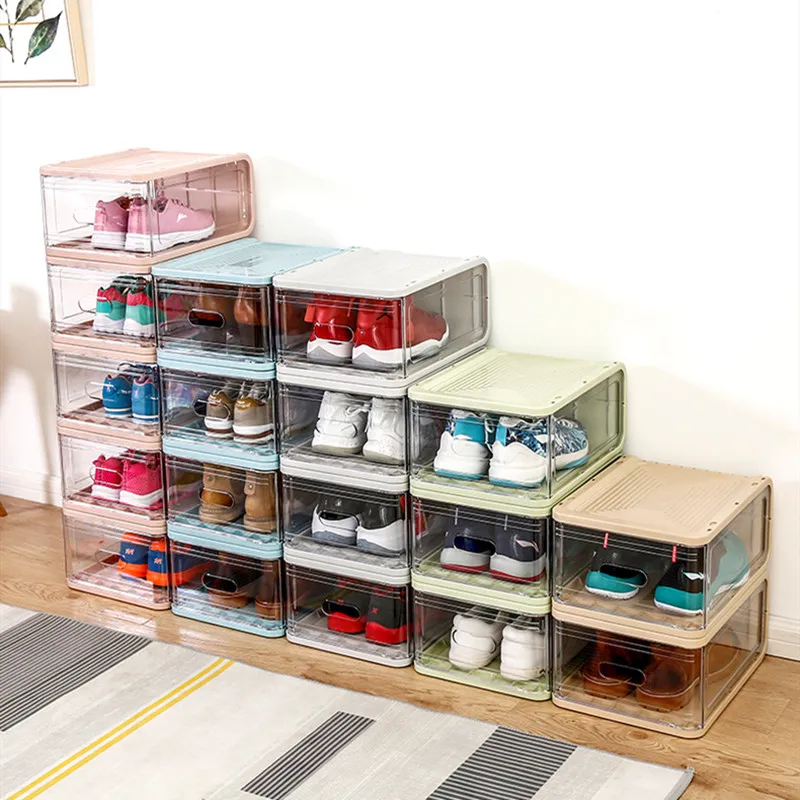 Модная прозрачная HD защитная пленка Баскетбол шкаф-витрина для обуви мужчин