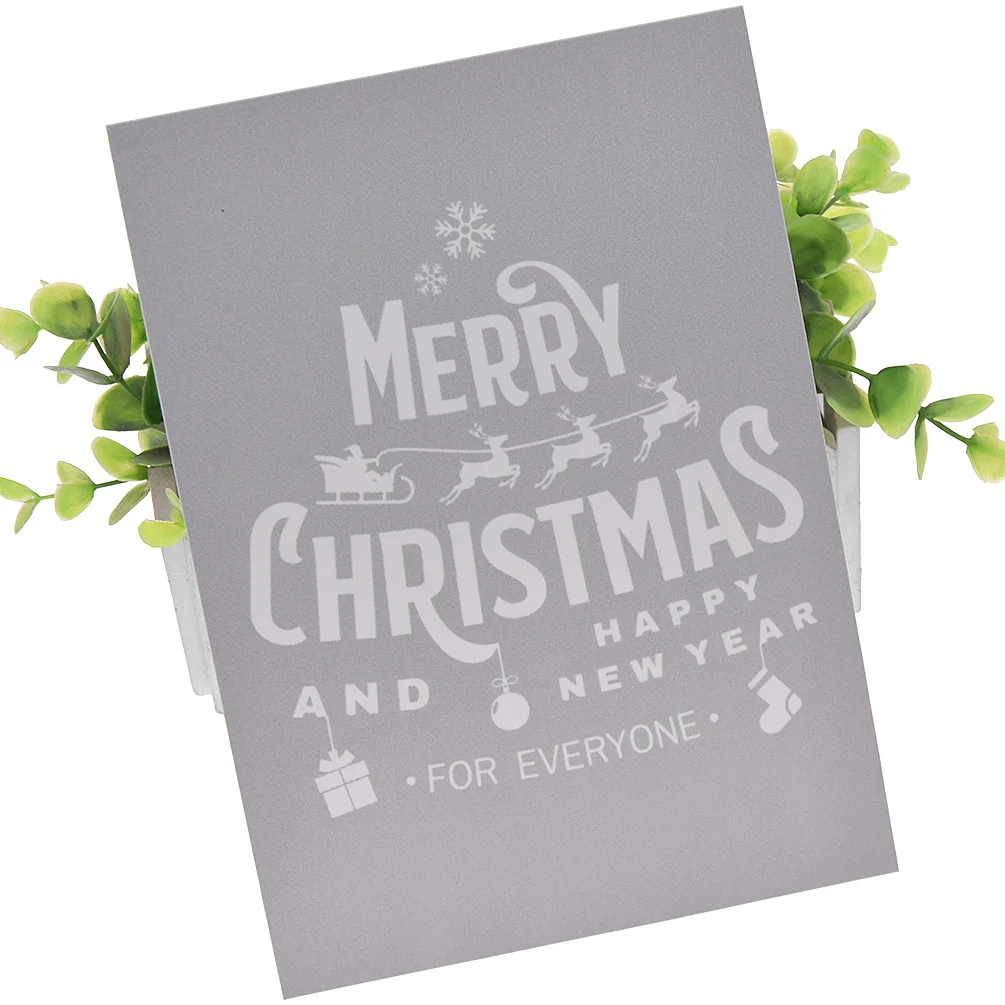 4 YeulionCraft Merry Christmas штампы самоклеющиеся трафареты для шелкографии сетчатые переноски DIY фестиваль Живопись Домашний Декор - Цвет: 4