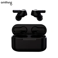 youpin 1more omthing airfree tws earphones bluetooth 5 0 in ear wireless earbuds touch control voice assistant 4 enc microphone