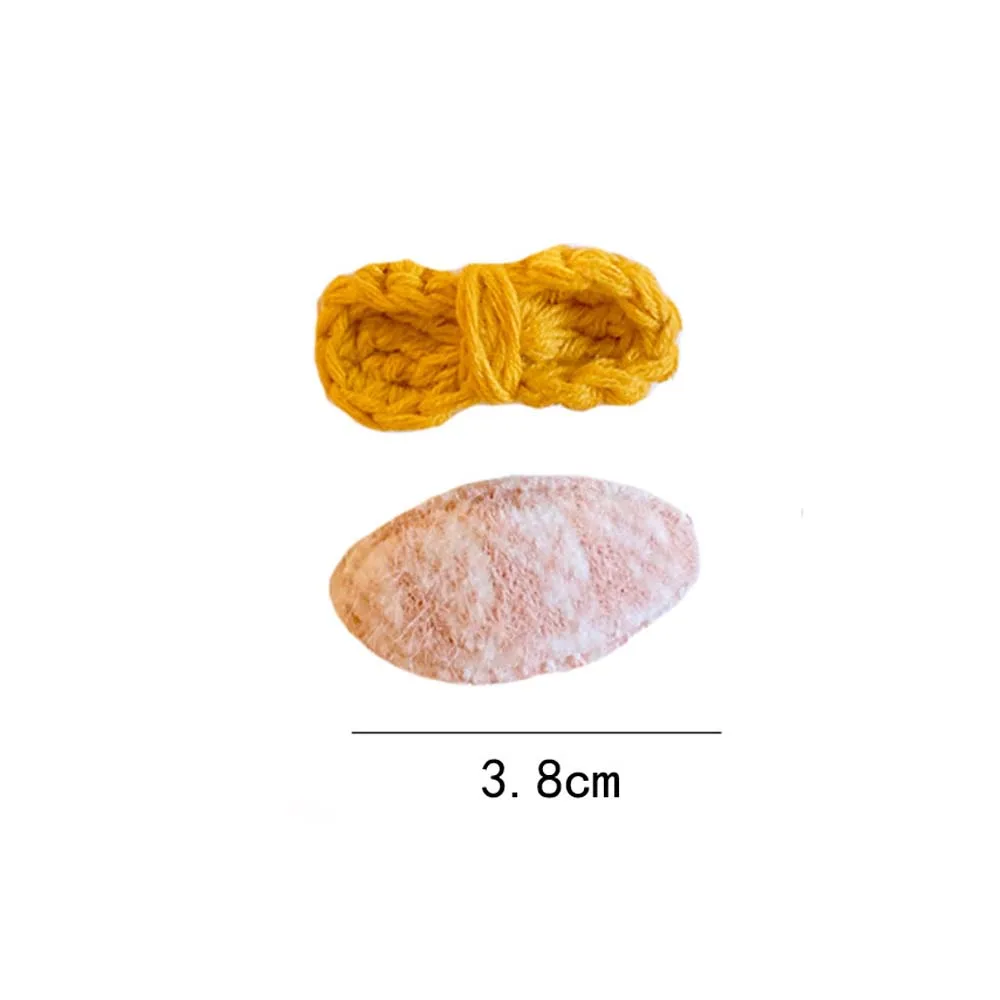 

Baby Sweet BB Clip Bowknots Candy Color Girls Hairpin Korean Fabric Knitted Children Barrettes Hair Accessories