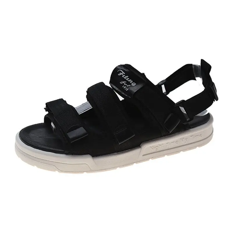 

Sandals Women's Summer Flat-bottomed Increase Ladies Wild 2021 New Summer Leisure Sports Beach Shoes