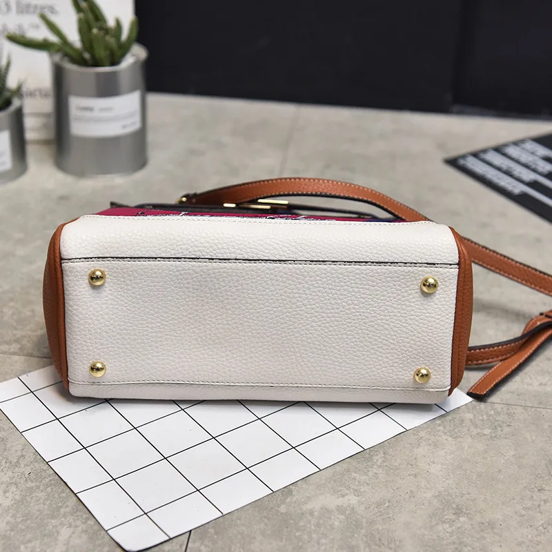 2019 модная сумка из искусственной кожи Сицилийская повседневная женская через