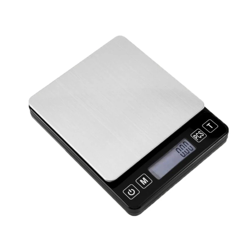 

3kg/1g LCD Display Touch screen Kitchen Scale Electronic Precision Measure Tools Balance Digital Gram Cooking Food