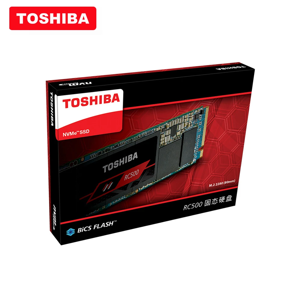 TOSHIBA 3D NAND RC500 SSD 250 ГБ 500 1 ТБ m2 2280 NVMe PCIe Gen3x4 disco duro interno статуса для твердых компьютер