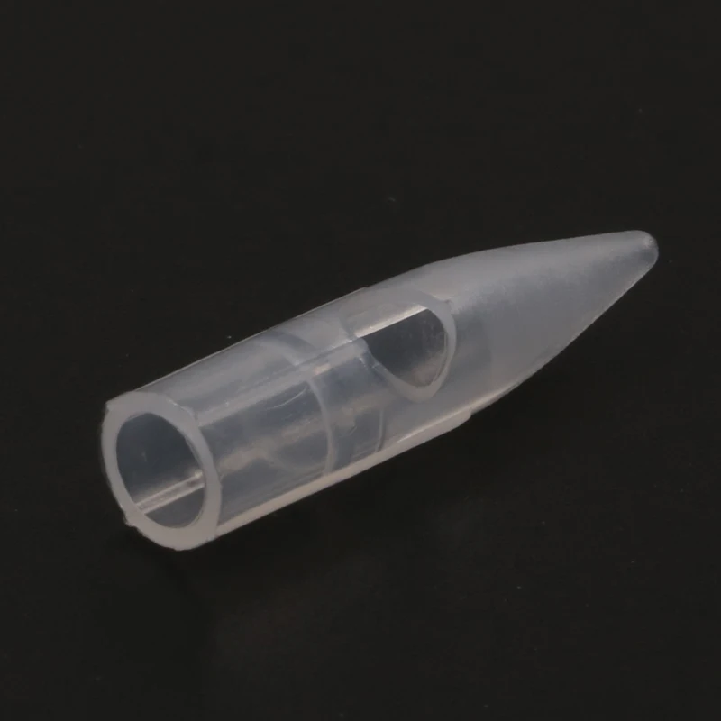 100 шт. 1RL колпачки для татуировки перманентный макияж иглы наконечники