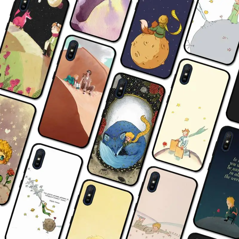 

The Little Prince Cartoon Phone Case For Redmi 9A 8A 7A 7A 7 6A 5A 5 Plus 4X S2 GO K20 K30 6 Note 8 9 Pro Cover