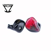 toneking flame41 carbon nano dynamic drive 4knowles balanced armature earphone hifi dj custom headsets mmcx earphones
