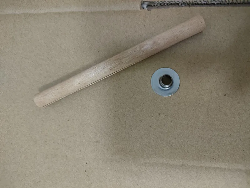 100 шт. деревянные свечи фитили круглые трубки бездымные сердечники свечей замена