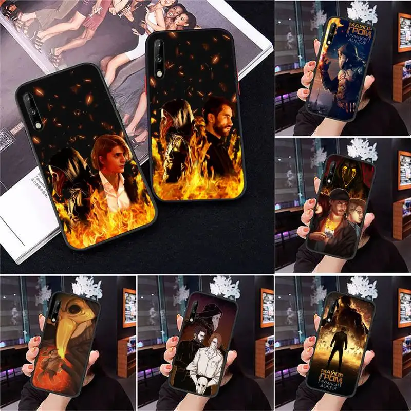 

Major Grom Phone Case for Huawei mate 9 10 20 20X 30 40 pro lite Fundas cover