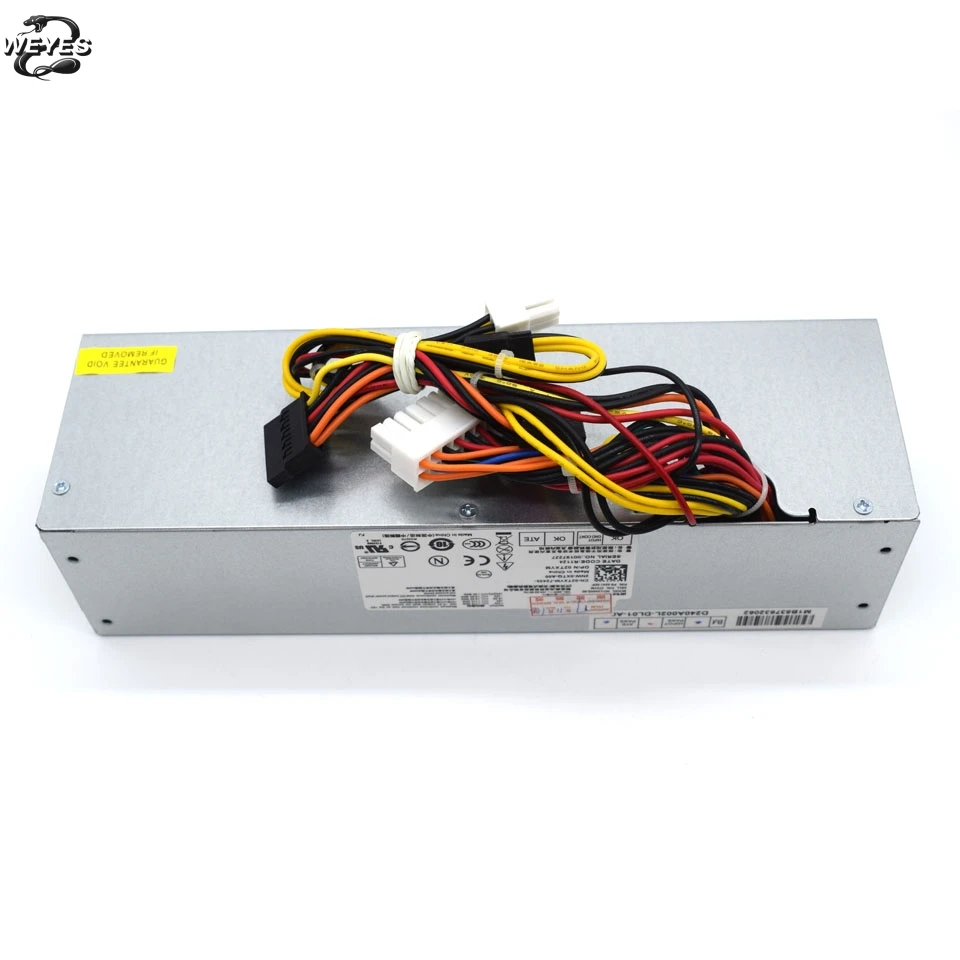 Блок питания для OPTIPLEX 790 990 3010 7010 с волокнно-Оптической вилкой 240W блок питания H240AS-00 L240AS-00, 3WN11 2TXYM CV7D3