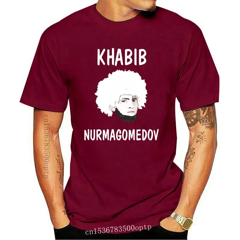 

Черная, темно-синяя футболка Khabib Time, футболка Khabib Bear, черная Хлопковая мужская футболка Khabib с мультяшным рисунком, Мужская футболка унисекс, ...