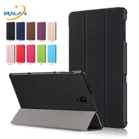 2019 new ultra slim magnet smart case for samsung galaxy tab a 10 5 t590 t595 t597 sm t590 sm t595 tablet stand coverfilmpen