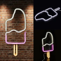 ice cream led neon sign acrylic usb light beer bar bedroom wall decor art xmas party gift