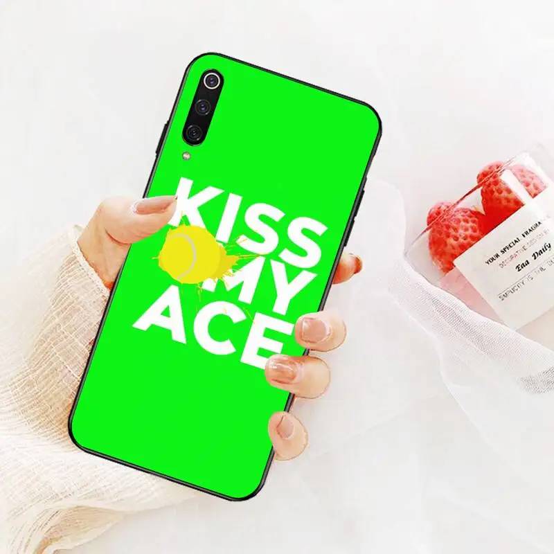 Черный мягкий чехол PENGHUWAN с движущимся теннисным мячом для телефона Redmi Note 8 8A 7 6 6A 5
