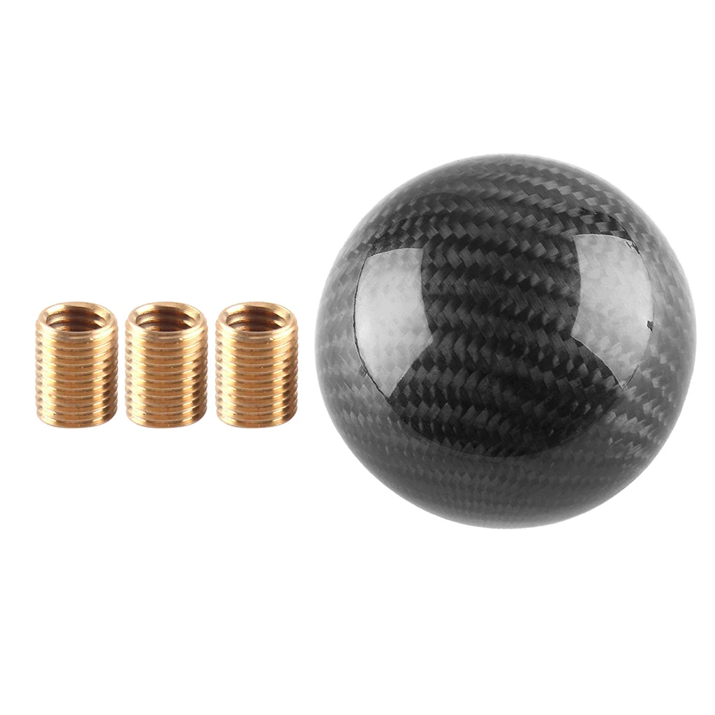 

51.5mm Carbon Fiber Knob Ball Compatible with Most Threadings