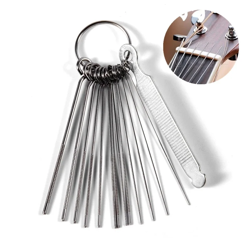 Инструменты для ремонта гитарных гаек 1 комплект инструменты Luthier шлифовальный