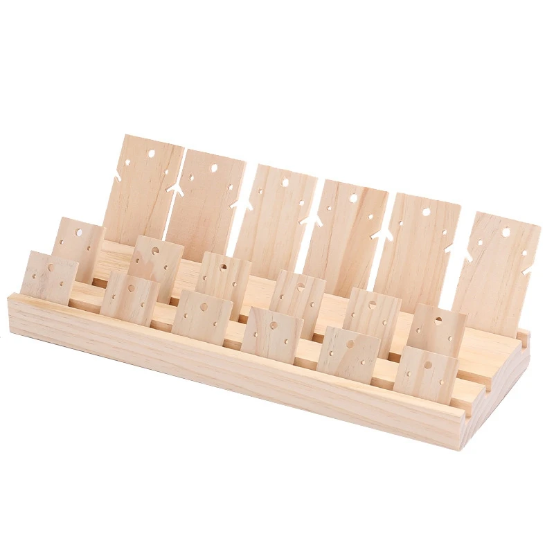 Модные Деревянные ювелирные изделия дисплей ожерелье амулеты Дисплей подвеска