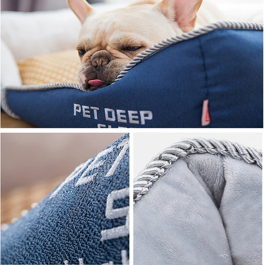 Dog Bed Hamster Cage Kennel Honden Hurones House Novelty Cama Para Mascotas Air Sleep Hundebett Chat | Дом и сад
