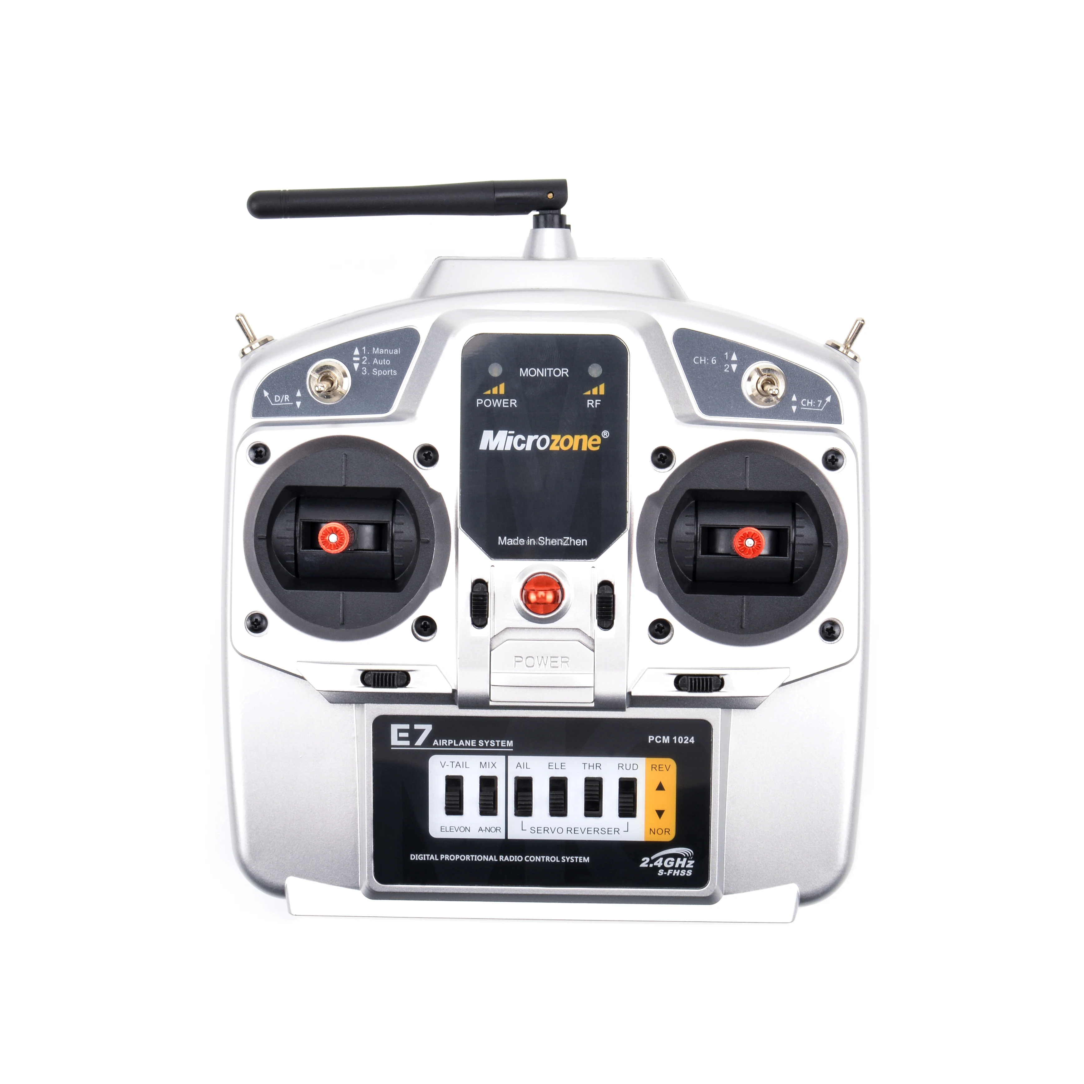 MicroZone MC E7 7CH радиоприемник для самолета с дистанционным управлением MCE7 2 4G