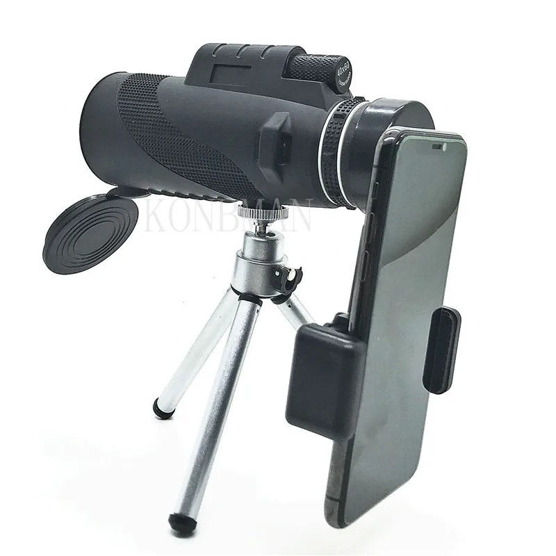 

40x60 Monocular Powerful Binoculars High Quality Zoom Great Handheld Telescope night vision Military HD Professional Hunting