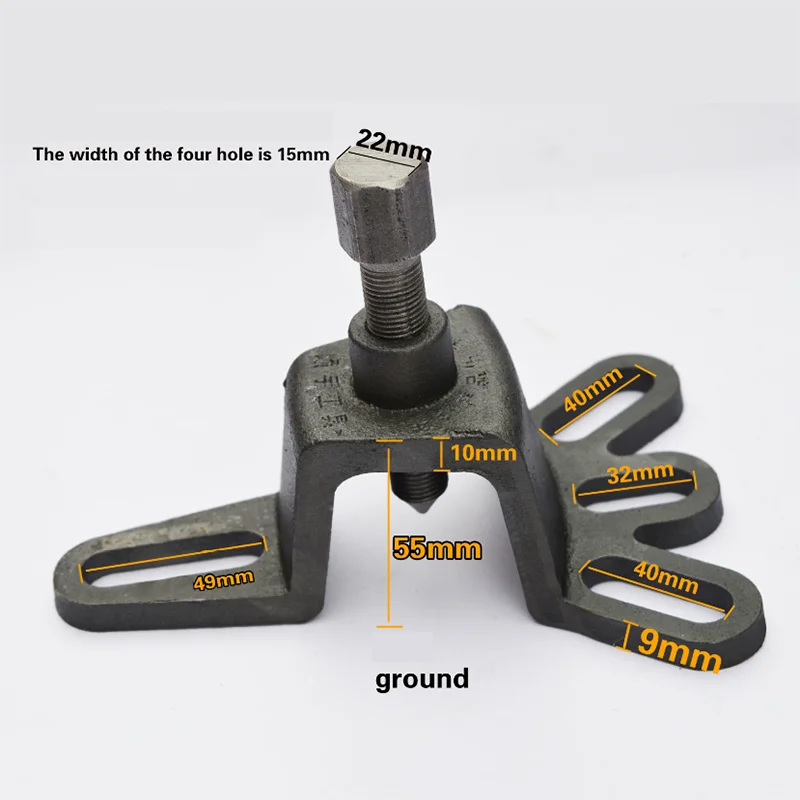 Устройство для снятия задней оси с тормозным барабаном трехколесного велосипеда для ремонта мотоциклов.