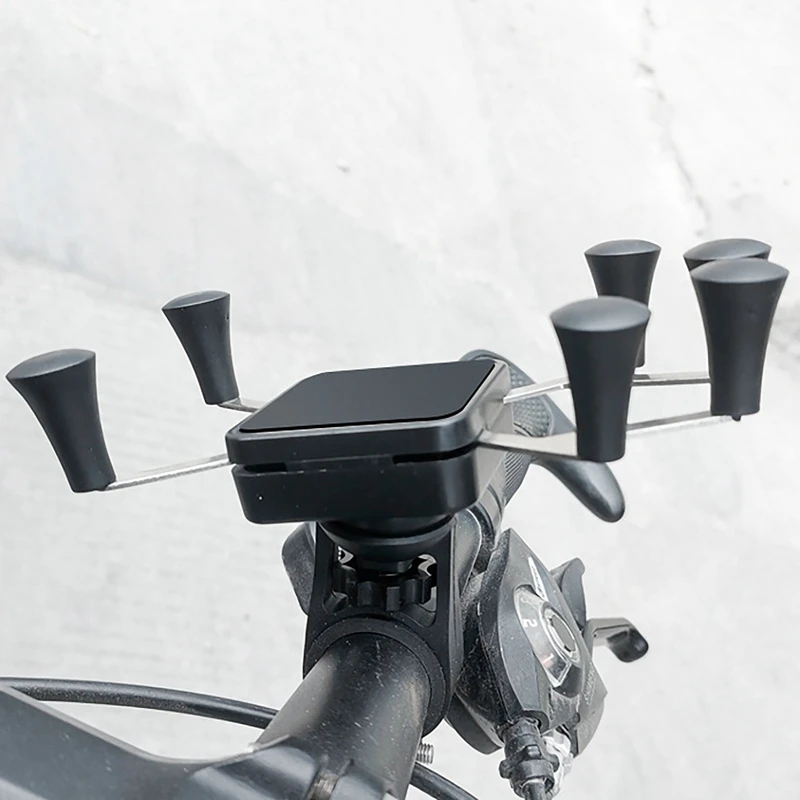 

Motorcycle Bicycle Phone Mount Stand Electric Car Lazy for Outdoor