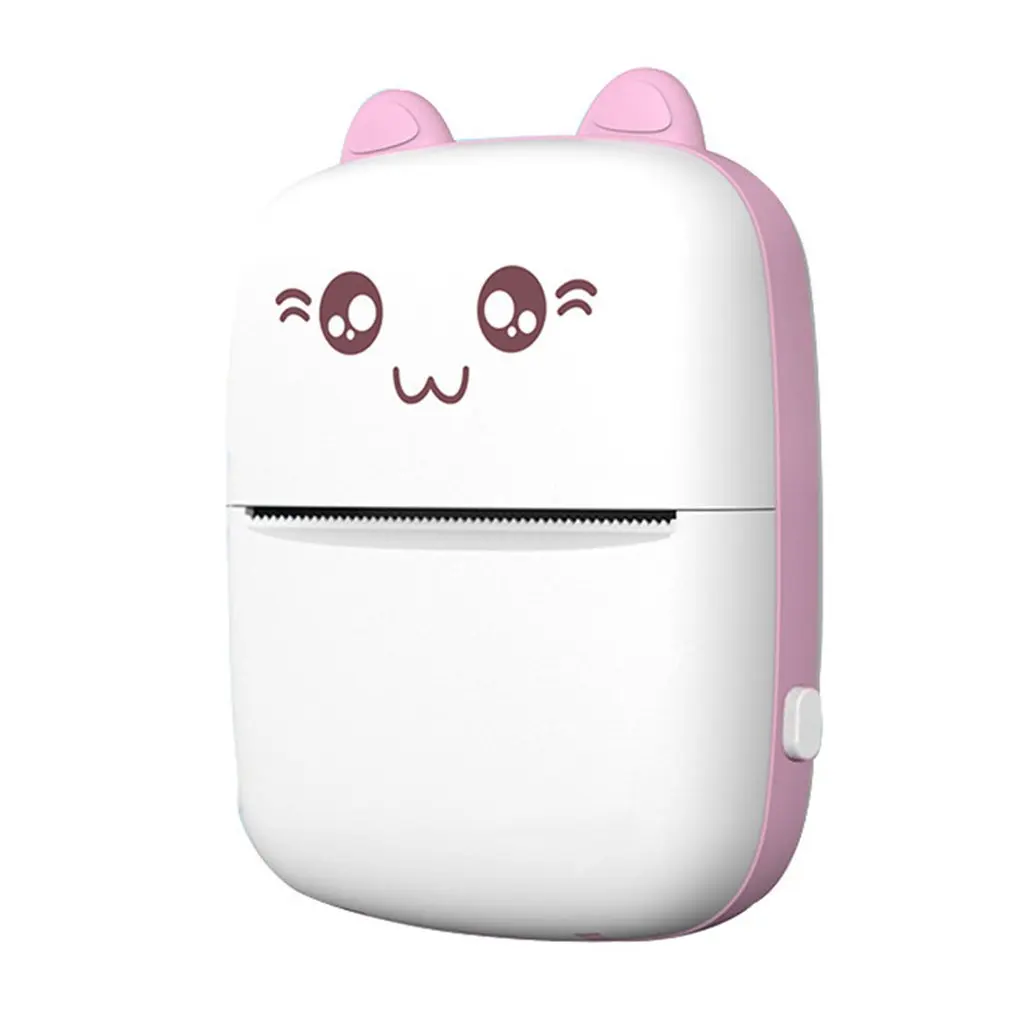 

Портативный мини-термопринтер, беспроводная фотобумага, принтер неправильных вопросов с 1 рулоном печатной бумаги