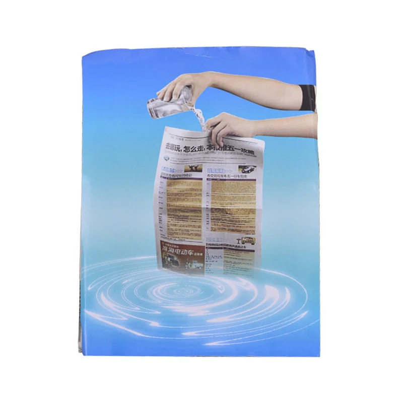 Trucos de magia de peri&oacute;dico en agua, juguetes cl&aacute;sicos de magia de agua oculta-5