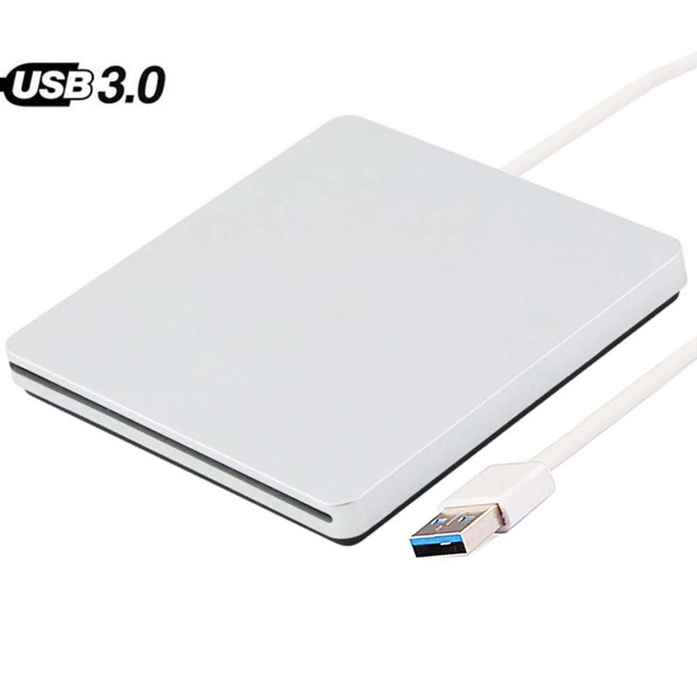 Внешний привод DVD RW USB 3 0 проигрыватель CD/ ROM слот in чтение запись супер тонкий